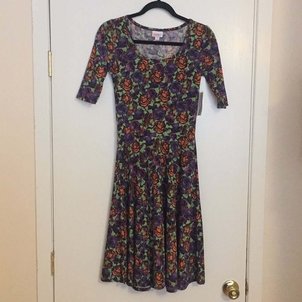 XS LuLaRoe Nicole Dress D05 834